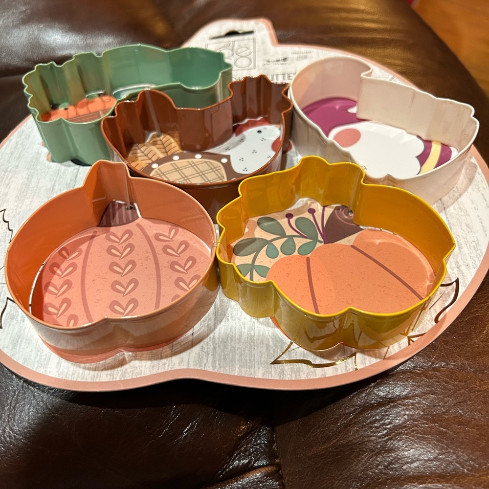 5 piece cookie cutter set